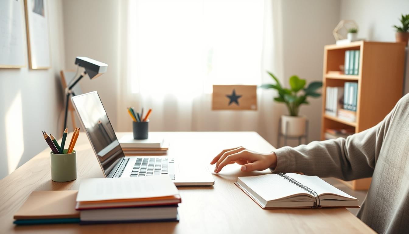 Modern university campus for students